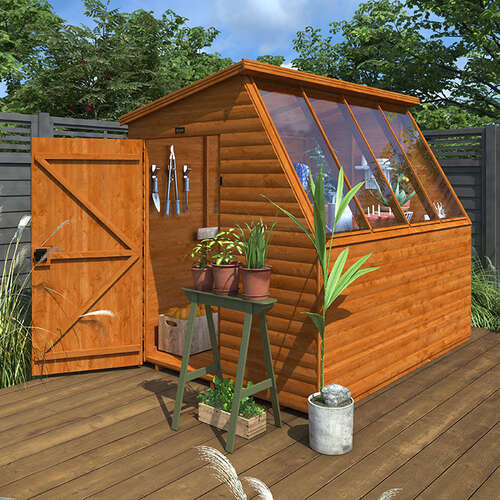 10'x6' Tiger Loglap Potting Sheds - Garden Potting Shed - 0% Finance - Buy Now Pay Later - Tiger Sheds
