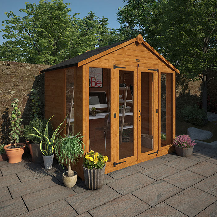 10'x8' Tiger Contemporary Summerhouse - 0% Finance - Buy Now Pay Later - Tiger Sheds