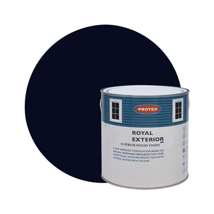 5L Midnight Blue Exterior Paint - Tiger Sheds