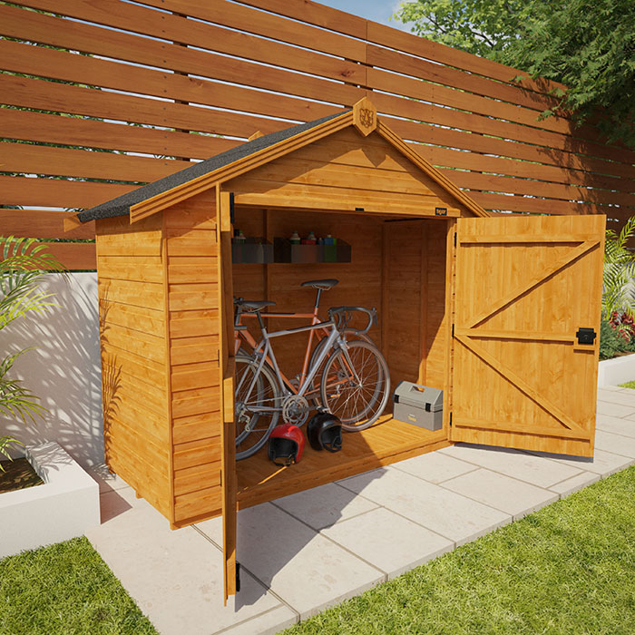 5'x7' Tiger Bike Shed - 0% Finance - Buy Now Pay Later - Tiger Sheds