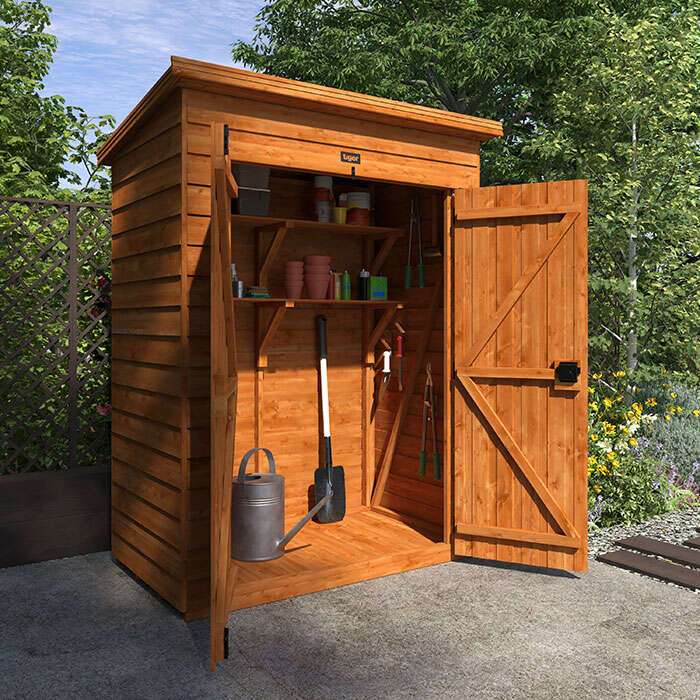 7'x3' Tiger Overlap Double Toolshed - 0% Finance - Buy Now Pay Later - Tiger Sheds